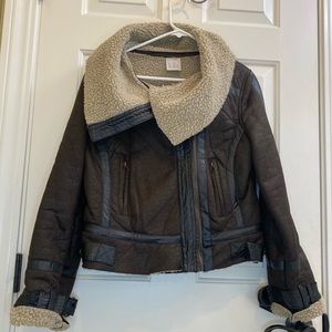 Brown and whooo women’s jacket